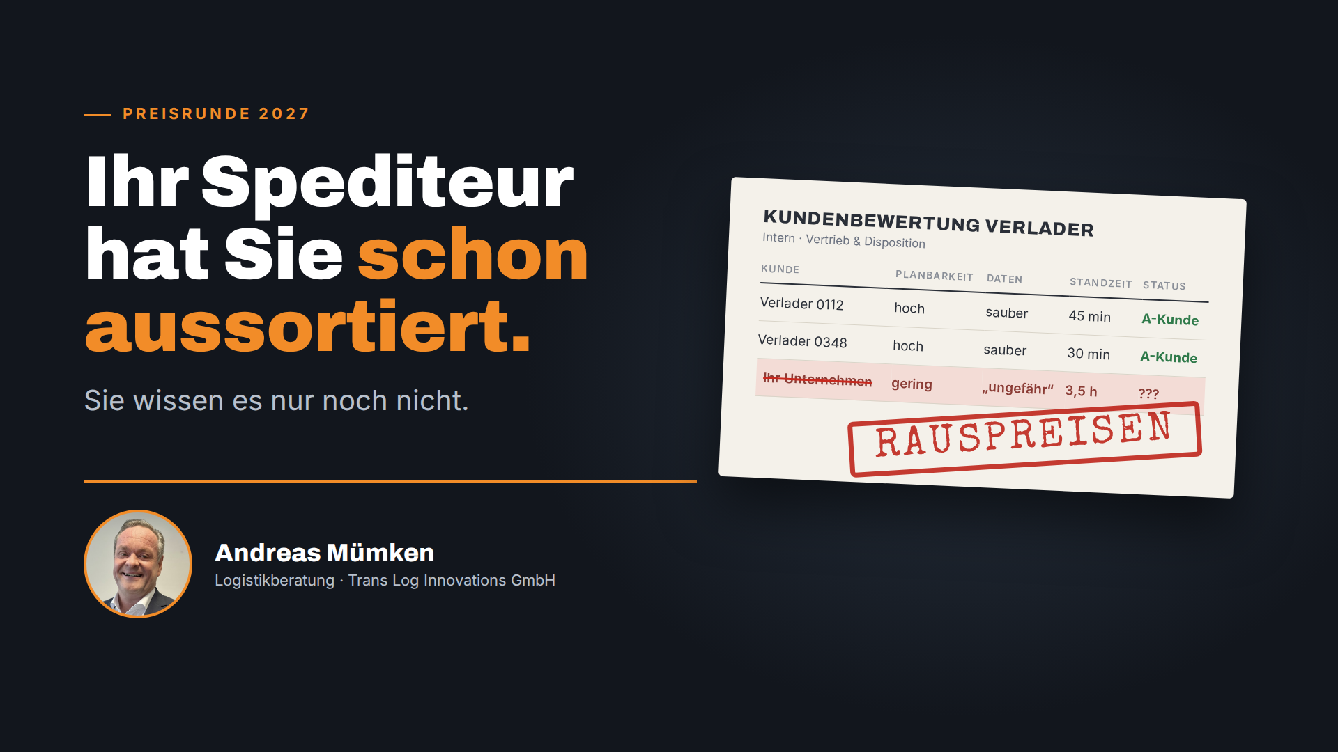Spediteur-Kundenbewertung-Rauspreisen-Logistikberatung-TransLog
