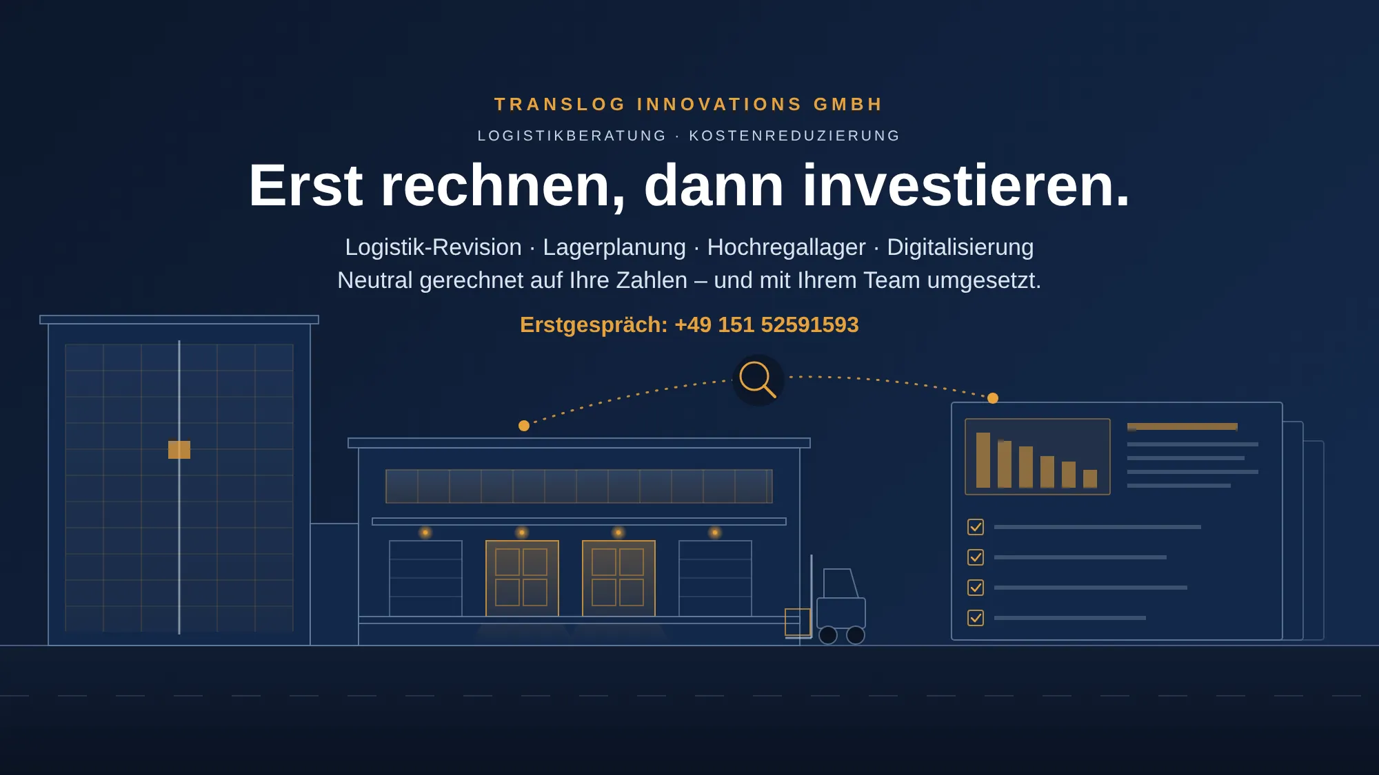 Logistikberatung: Logistik-Revision, Lagerplanung und Hochregallager – erst rechnen, dann investieren