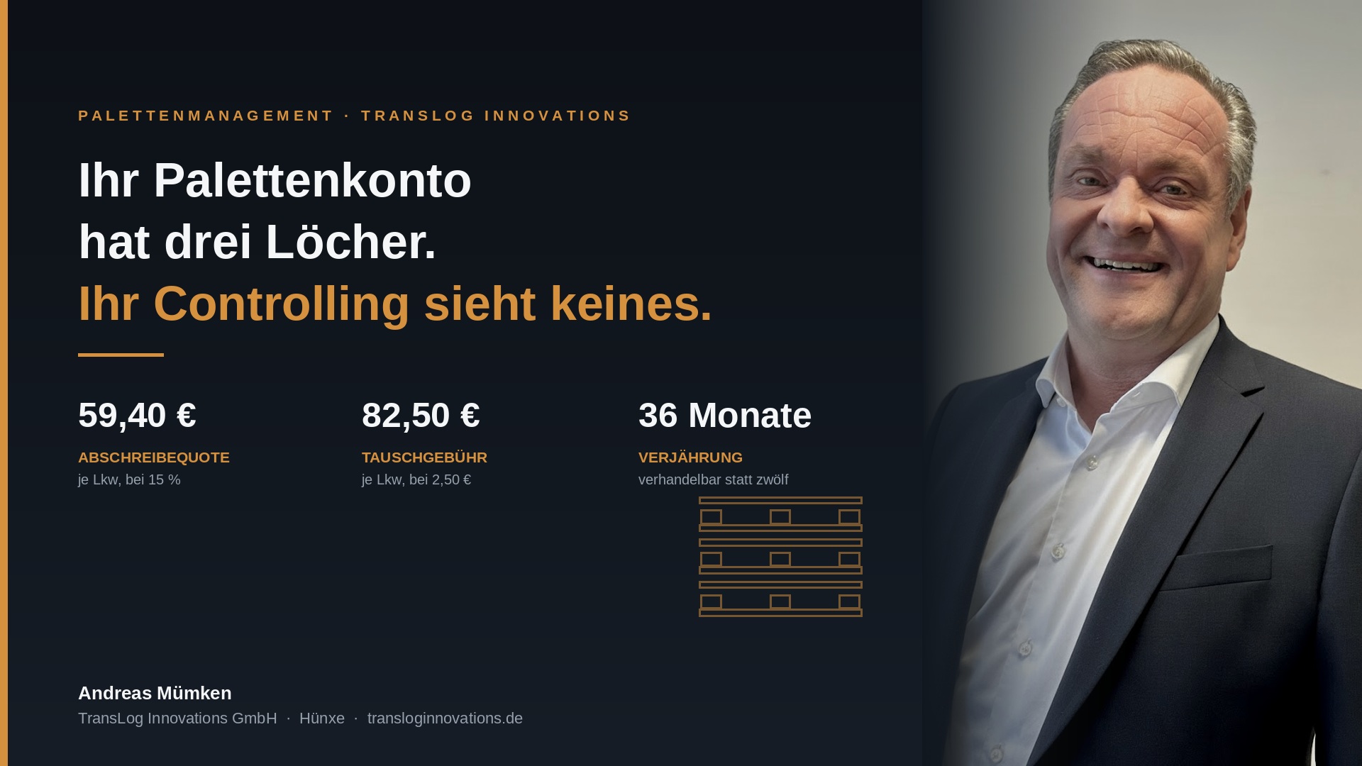 Palettenkosten im Überblick: Abschreibequote, Tauschgebühr und Verjährungsfristen im Palettentausch